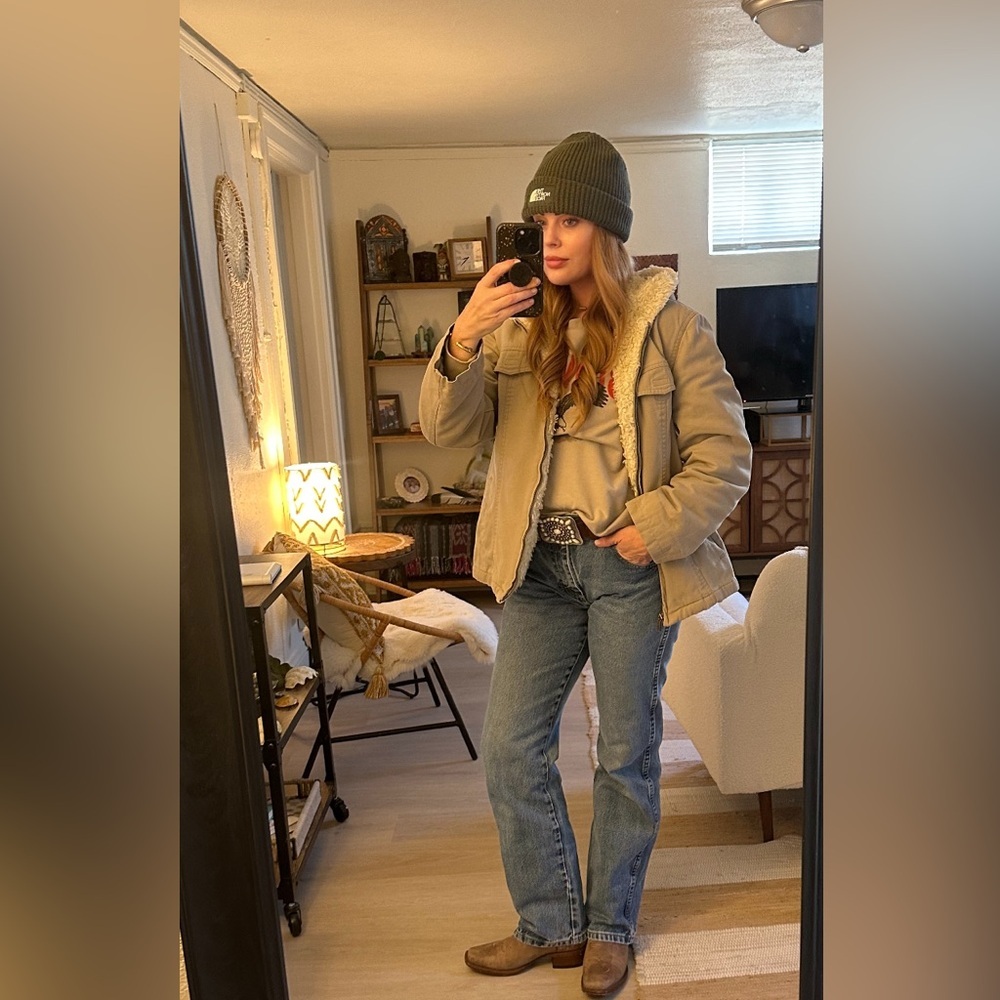 Esprit Women's Canvas Hooded Work/Barn Jacket